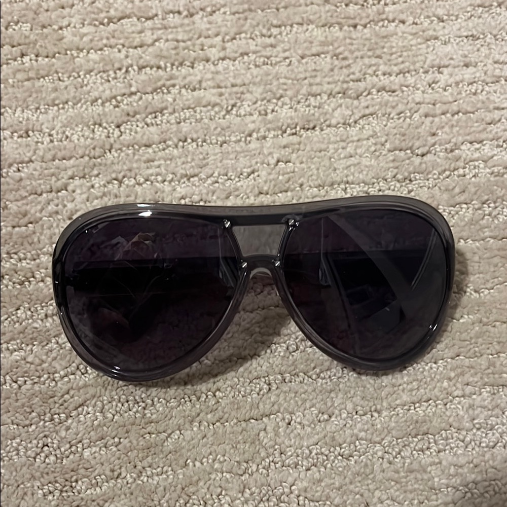 Michael Kors Silver Aviator Sunglasses
